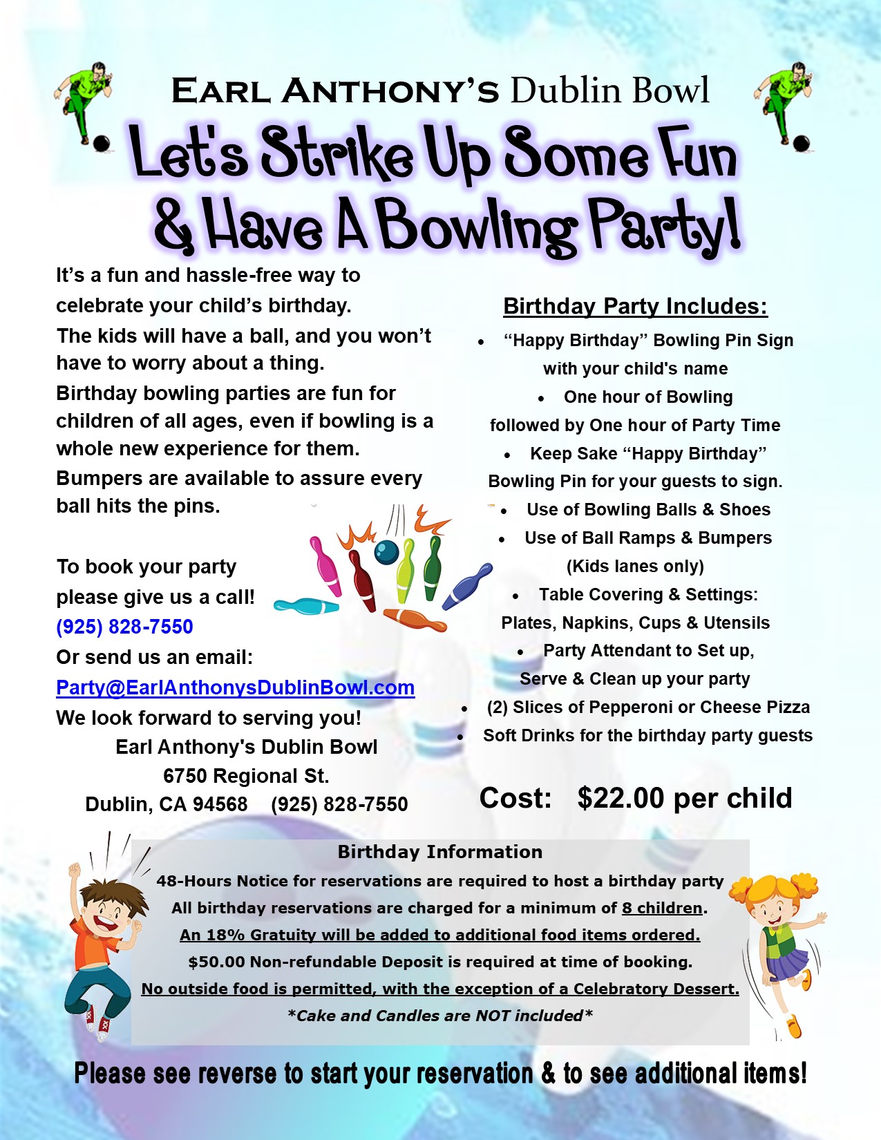 Earl Anthony's Dublin Bowl CA, 94568